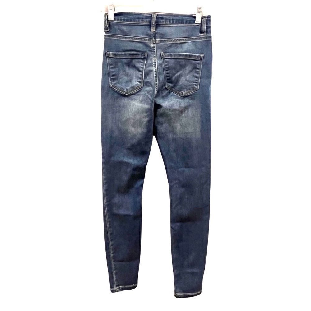 Refuge High Rise Stretch Denim Skinny Jeans Size 4 - Picture 4 of 7